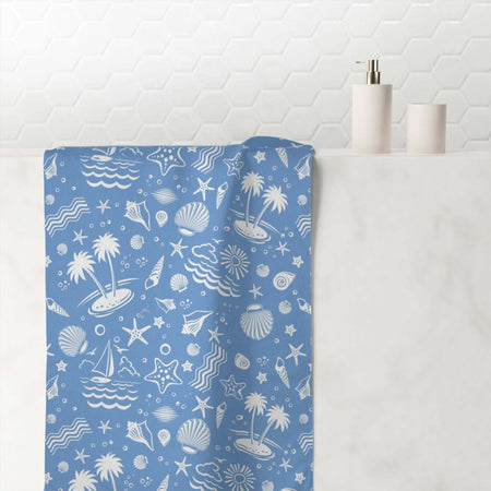 Tropical Beach Towels - Soft Mink-Cotton, Perfect for Summer 