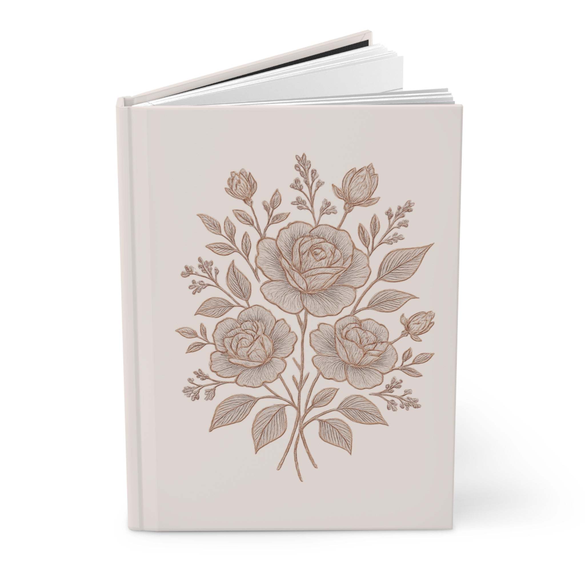 Floral Hardcover Journal for Creative Writing