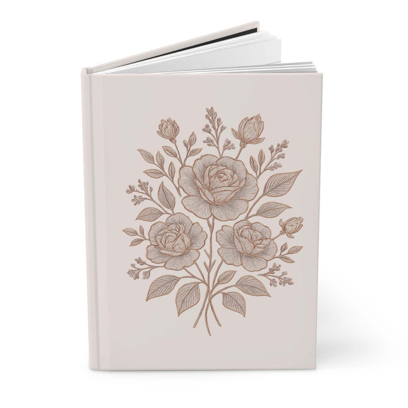 Floral Hardcover Journal for Creative Writing