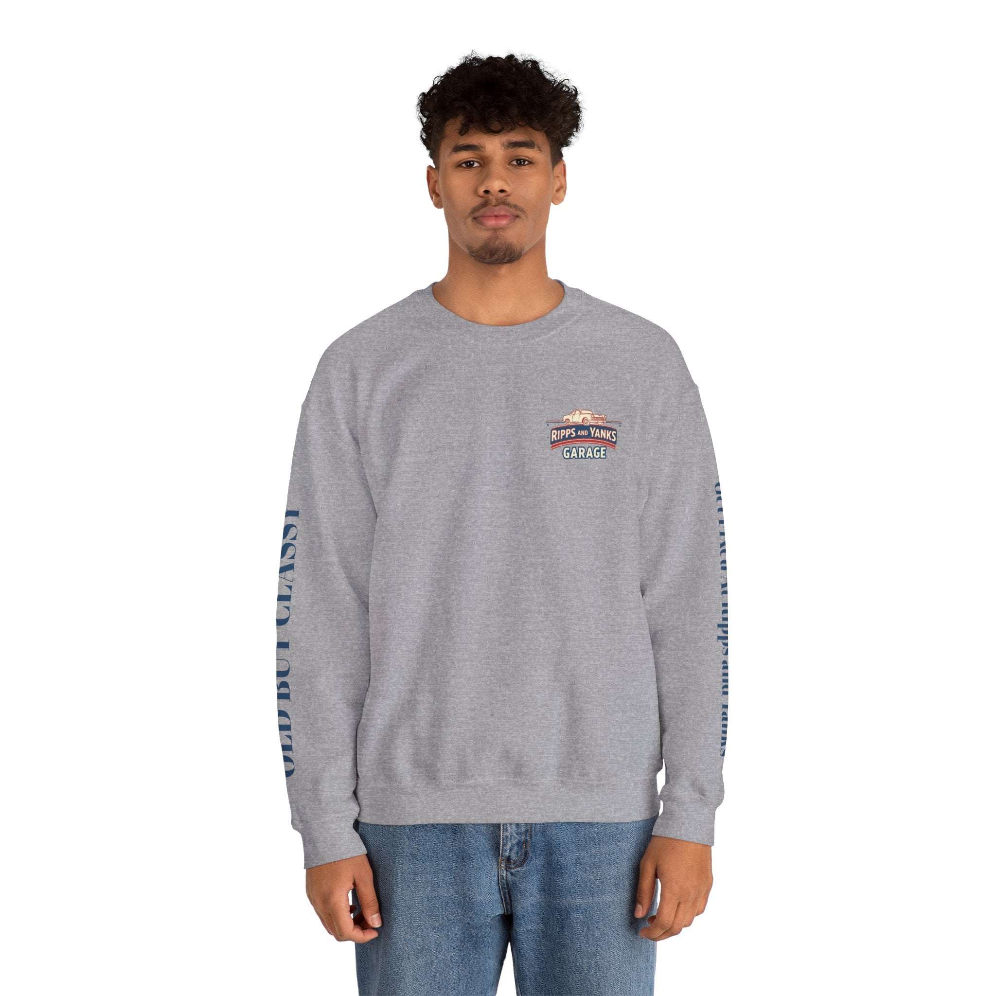 Vintage Garage Crewneck Sweatshirt