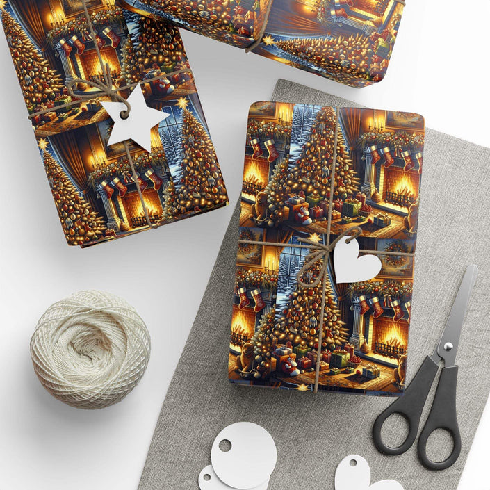 Christmas Tree Wrapping PaperLeanne Roberts DesignsChristmas Tree Wrapping PaperTransform the look of your gifts with Christmas Tree Wrapping Paper! Infuse warmth and joy into your presents with this cozy and festive wrapping paper, suitable for
