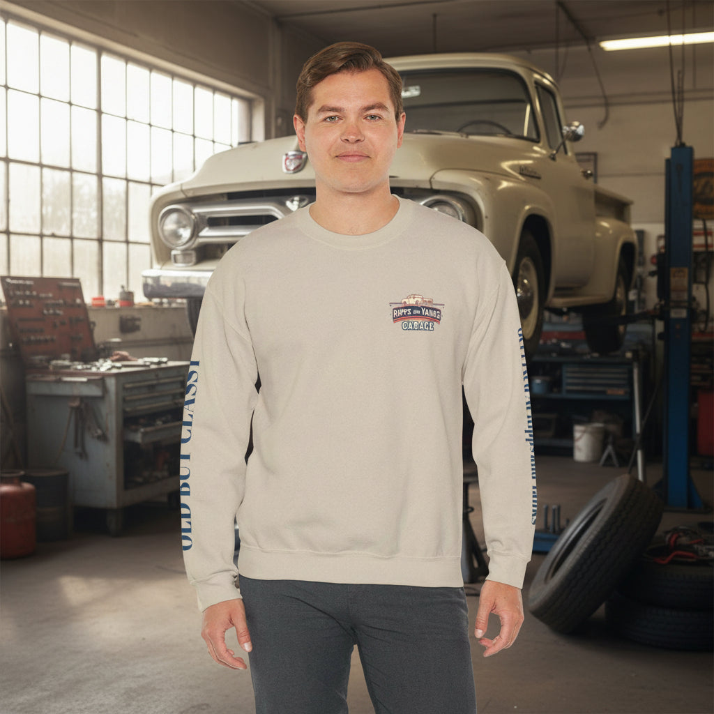 Vintage Garage Crewneck Sweatshirt
