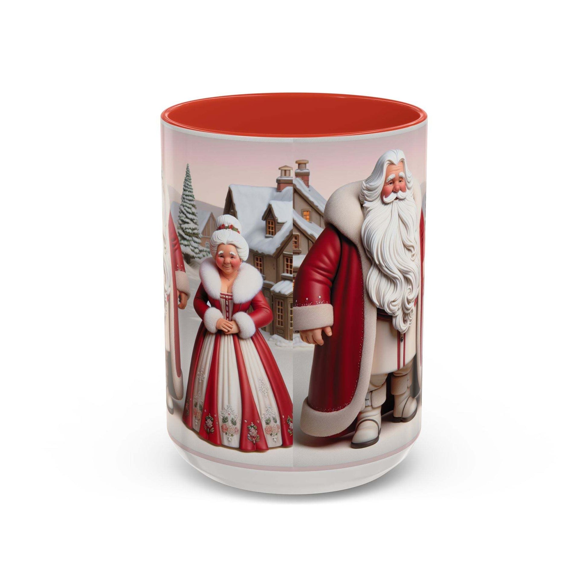 Ms Clause CoffeeLeanne Roberts DesignsMug Mr and Ms Clause Coffee or Hot Chocolate CeramicThis exquisite Mr and Ms Clause Ceramic Mug is the perfect addition to elevate your daily ritual or unwind in the evenings. Its vibrant hues and glossy sheen will in