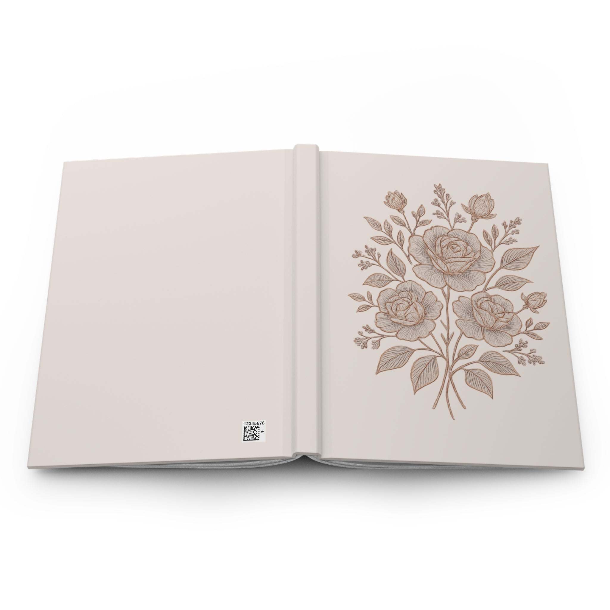 Floral Hardcover Journal for Creative Writing