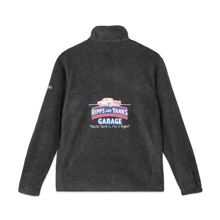 Ripps And Yanks Garage Cozy Embroidered Fleece Jacket