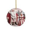 Christmas Ceramic Ornament MrLeanne Roberts DesignsChristmas Ceramic Ornament Mr. and Ms. ClauseTake your holiday decorations to the next level with the Christmas Ceramic Ornament Mr. and Ms. Claus. Whether you're an avid Christmas lover or a collector, this or