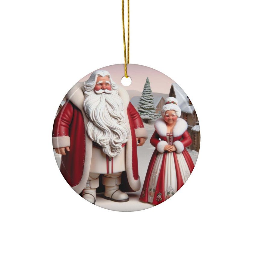 Christmas Ceramic Ornament MrLeanne Roberts DesignsChristmas Ceramic Ornament Mr. and Ms. ClauseTake your holiday decorations to the next level with the Christmas Ceramic Ornament Mr. and Ms. Claus. Whether you're an avid Christmas lover or a collector, this or