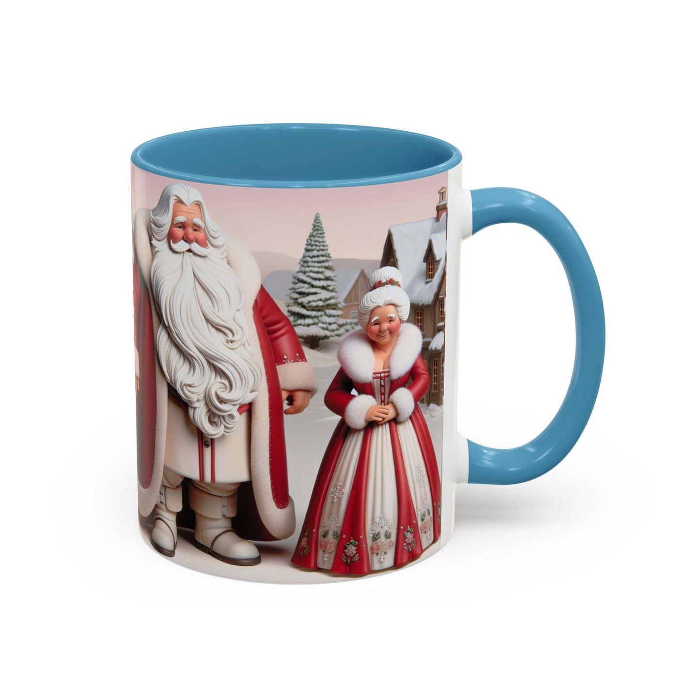 Ms Clause CoffeeLeanne Roberts DesignsMug Mr and Ms Clause Coffee or Hot Chocolate CeramicThis exquisite Mr and Ms Clause Ceramic Mug is the perfect addition to elevate your daily ritual or unwind in the evenings. Its vibrant hues and glossy sheen will in