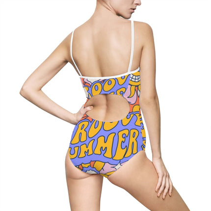 Groovy Summer Women's One-Piece Swimsuit