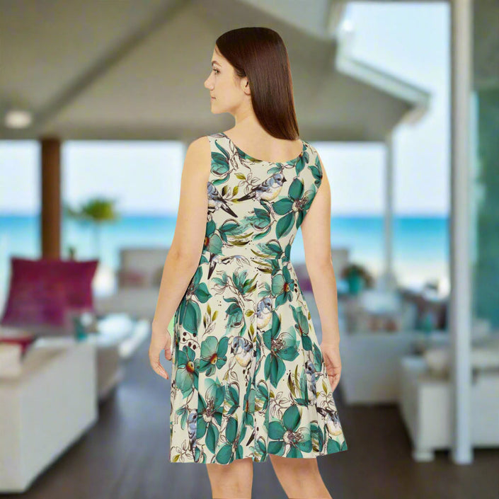 Women's Skater Dress - Vibrant Summer & Casual Beachwear for Women