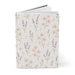 Floral Hardcover Journal - Blossoms & Lavender Design