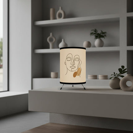 Artistic Tripod Lamp