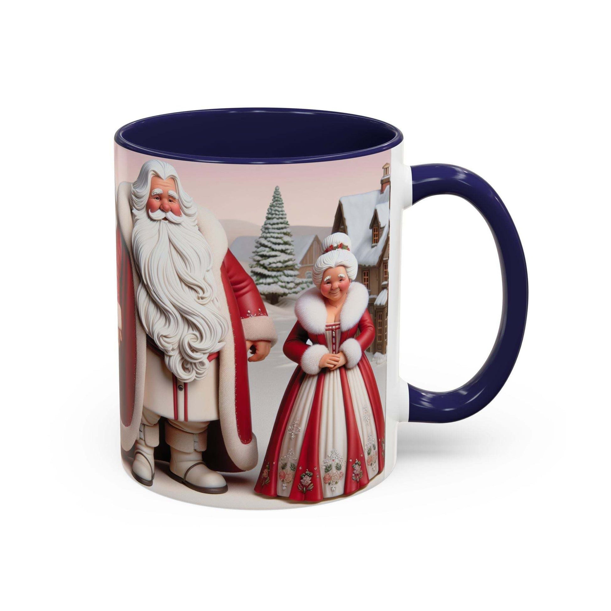 Ms Clause CoffeeLeanne Roberts DesignsMug Mr and Ms Clause Coffee or Hot Chocolate CeramicThis exquisite Mr and Ms Clause Ceramic Mug is the perfect addition to elevate your daily ritual or unwind in the evenings. Its vibrant hues and glossy sheen will in