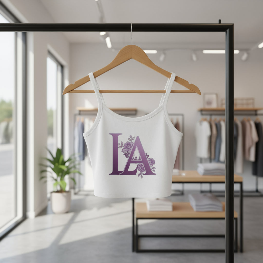 LA Floral Design Women's Spaghetti Strap Tank Top/ Love Apparel Company