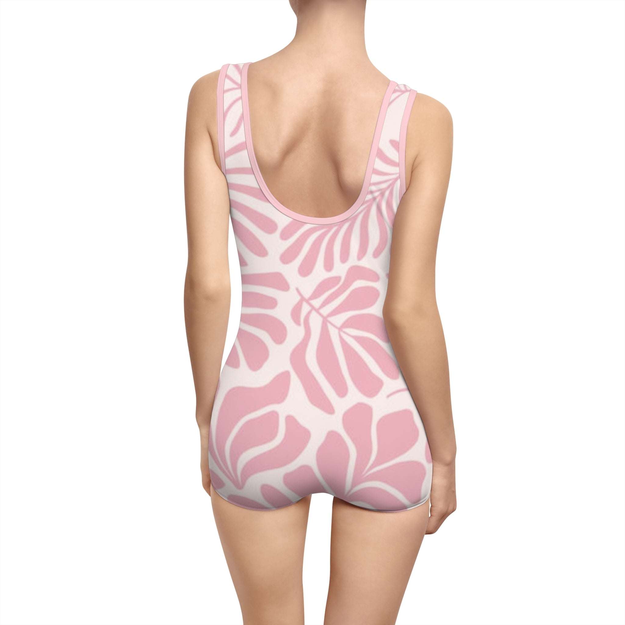 Vintage Floral Women's Swimsuit