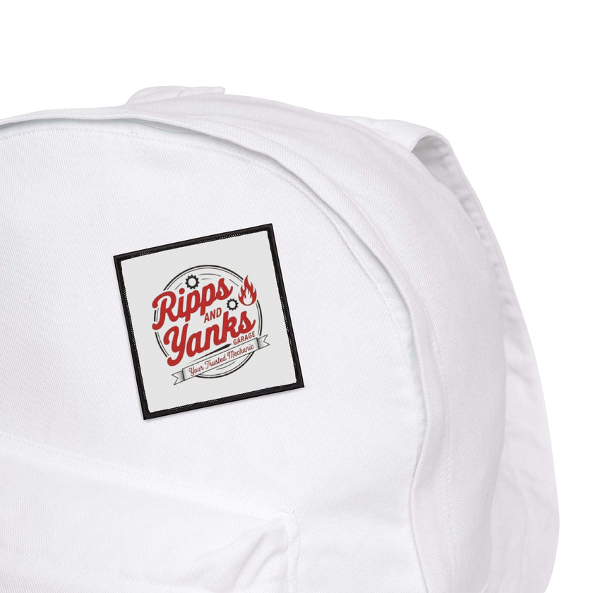 Iron-On Patches - Vintage 'Ripps and Yanks Garage' Design for Jackets