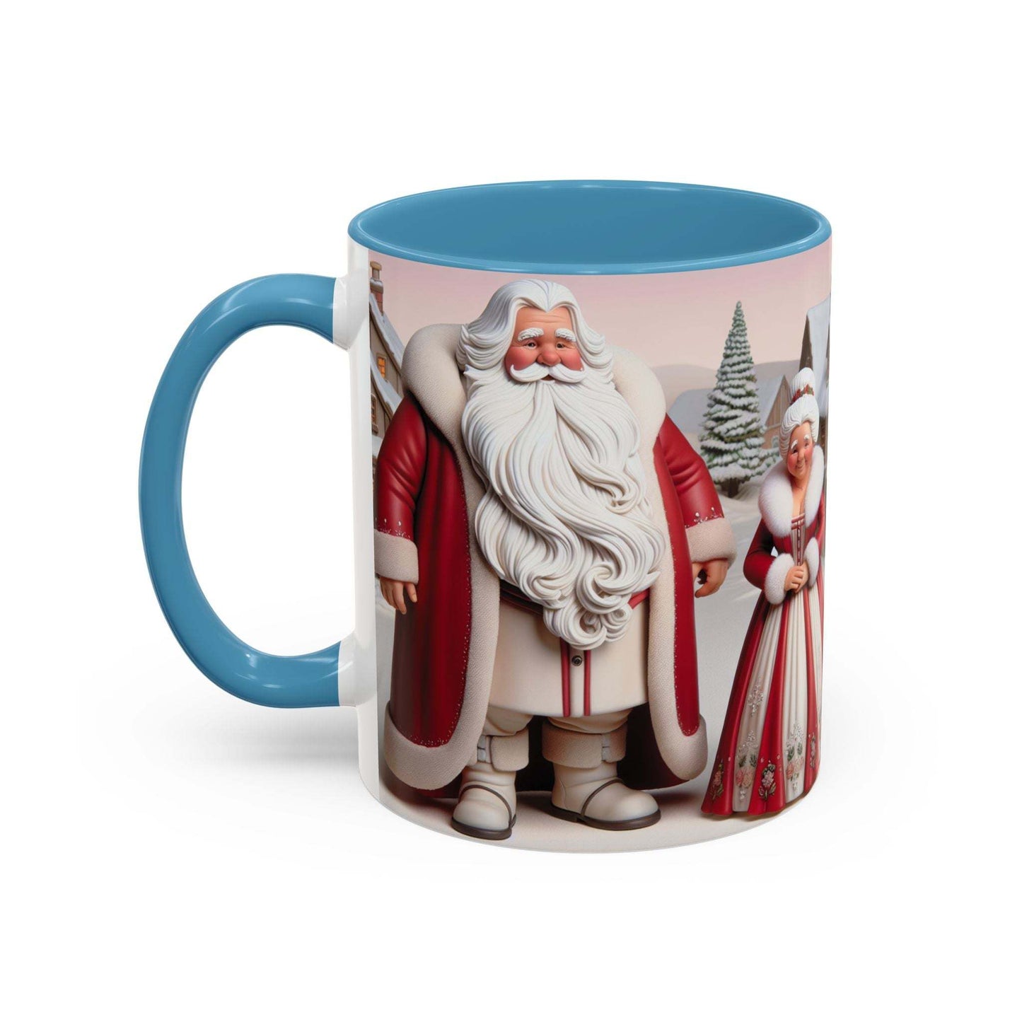 Ms Clause CoffeeLeanne Roberts DesignsMug Mr and Ms Clause Coffee or Hot Chocolate CeramicThis exquisite Mr and Ms Clause Ceramic Mug is the perfect addition to elevate your daily ritual or unwind in the evenings. Its vibrant hues and glossy sheen will in