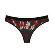 Stylish Women's Tie-Dye Thongs, Comfortable Underwear