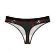 Stylish Women's Tie-Dye Thongs, Comfortable Underwear